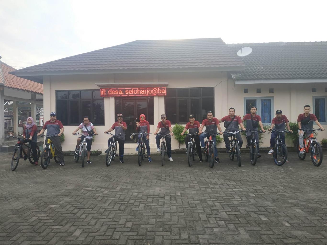 Jumat Sepeda Sehat bersama Instansi Se- Kecamatan Pundong